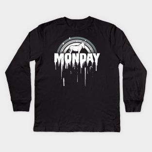 Monday Kids Long Sleeve T-Shirt